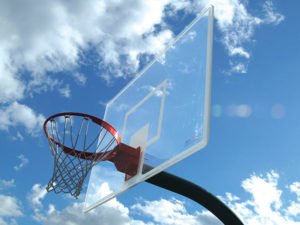 Basketball Pole & Acrylic Board