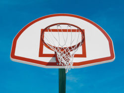Basketball Pole & Aluminum Board