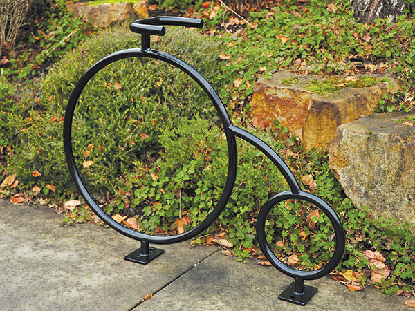 bike rack ground mounted