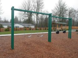 PE-2028 Double Bay Swing Set